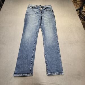 Gap Jeans Mens 29x29 Blue Skinny Leg Gapflex Max Distressed Stretch Denim